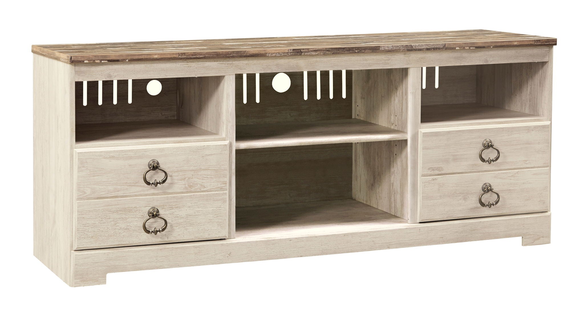 Regency Willowton - TV Stand With Fireplace Option