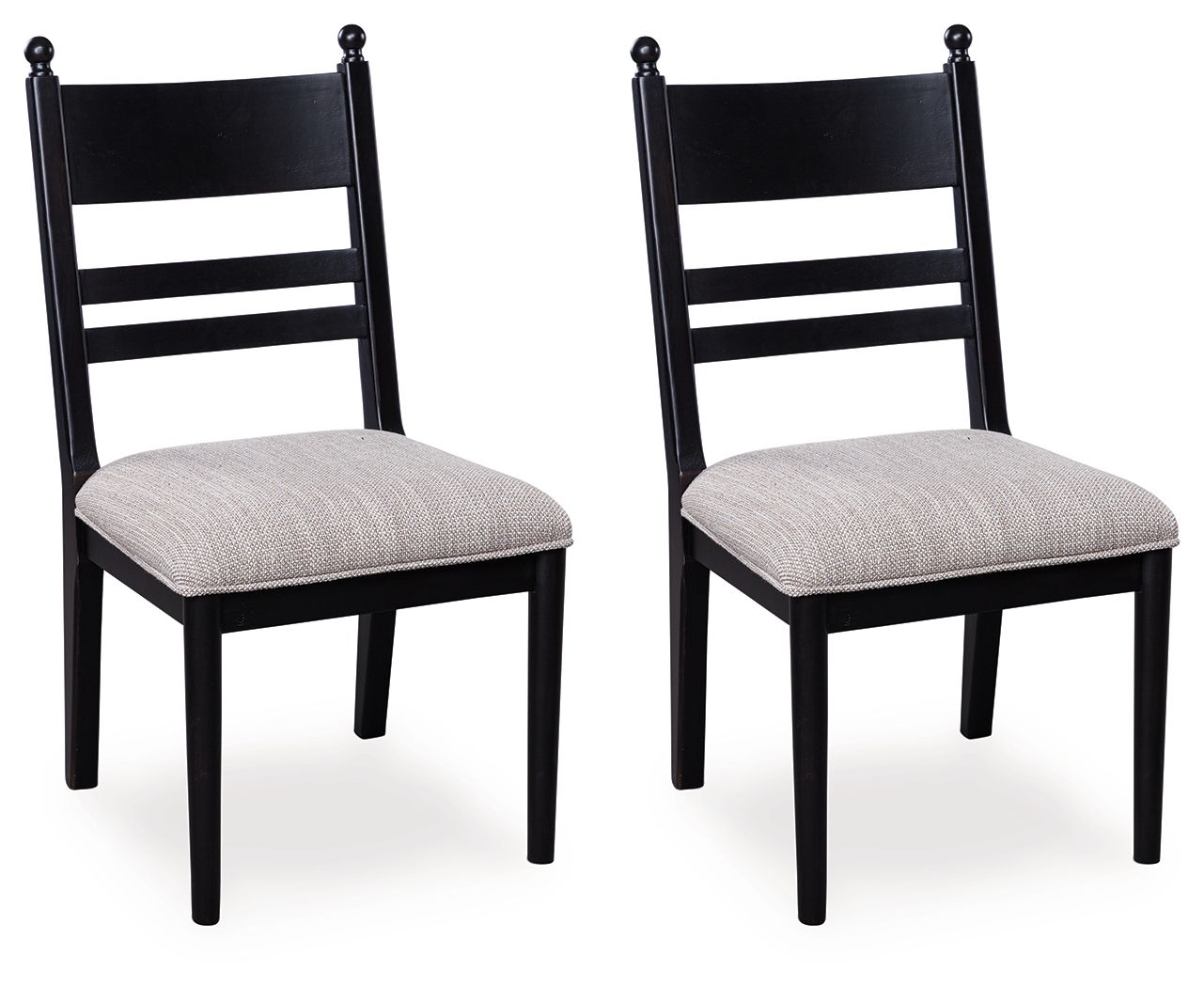 Chadworth - Dining Upholstered Side Chair - Black