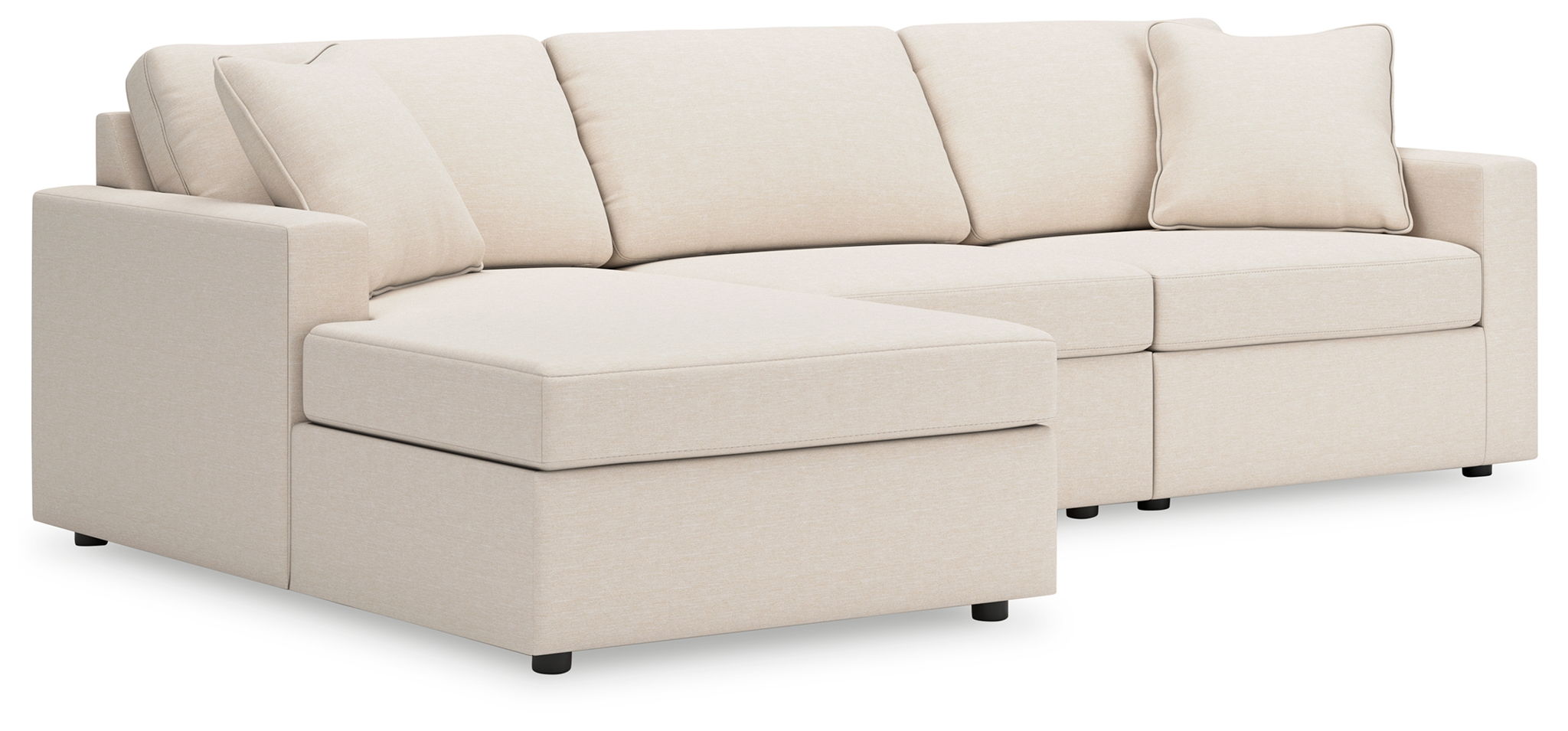 Modmax - 3-Piece Sectional With Laf Corner Chaise - Oyster
