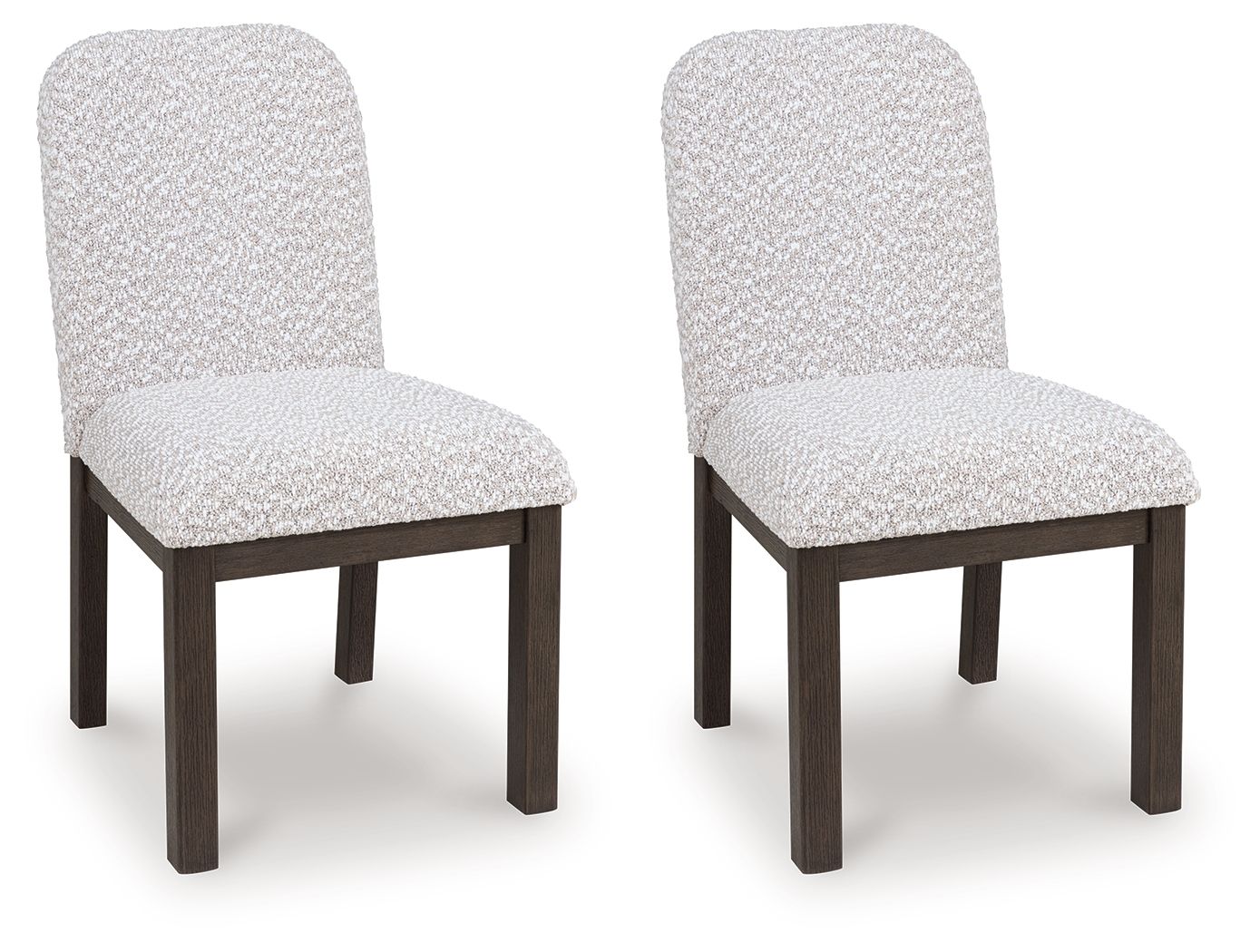 Neo - Dining Upholstered Side Chair - Rich Brown