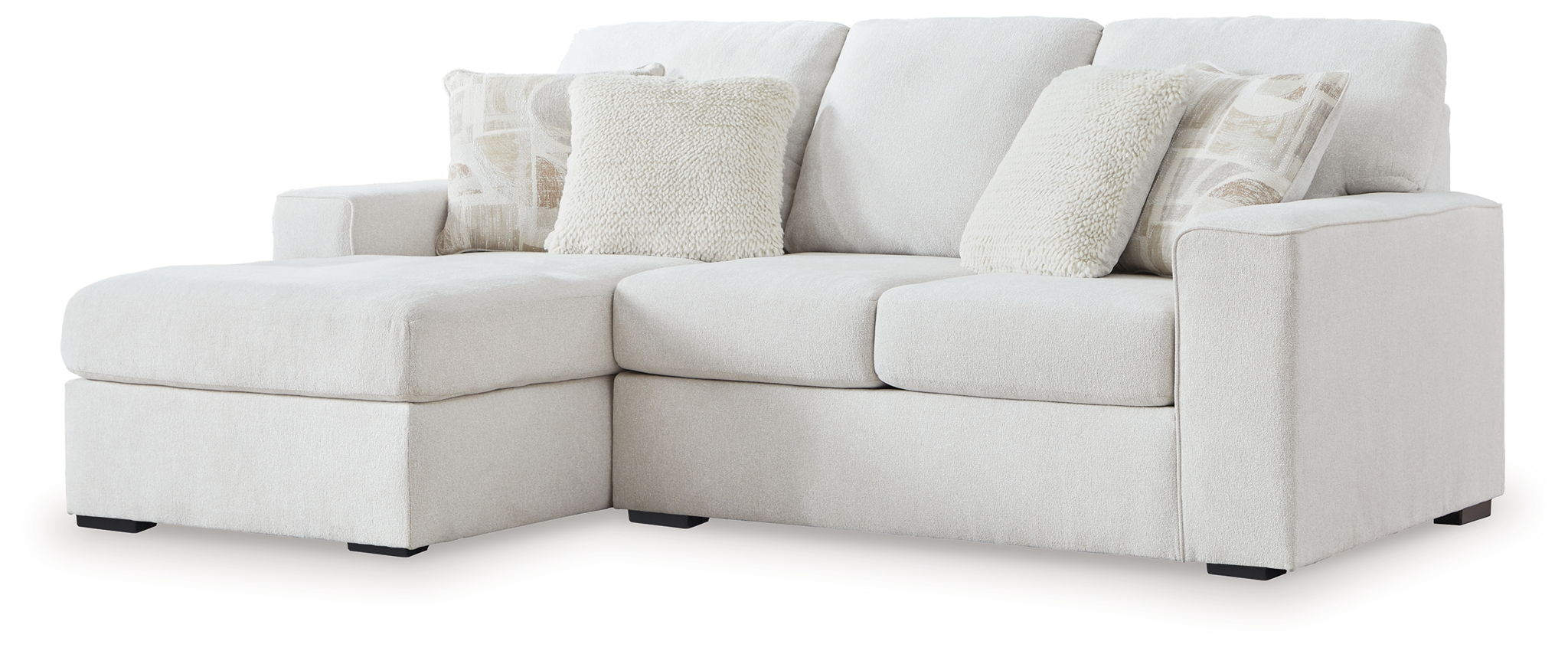 Leighelli - 2-Piece Sectional With Laf Corner Chaise - Ivory