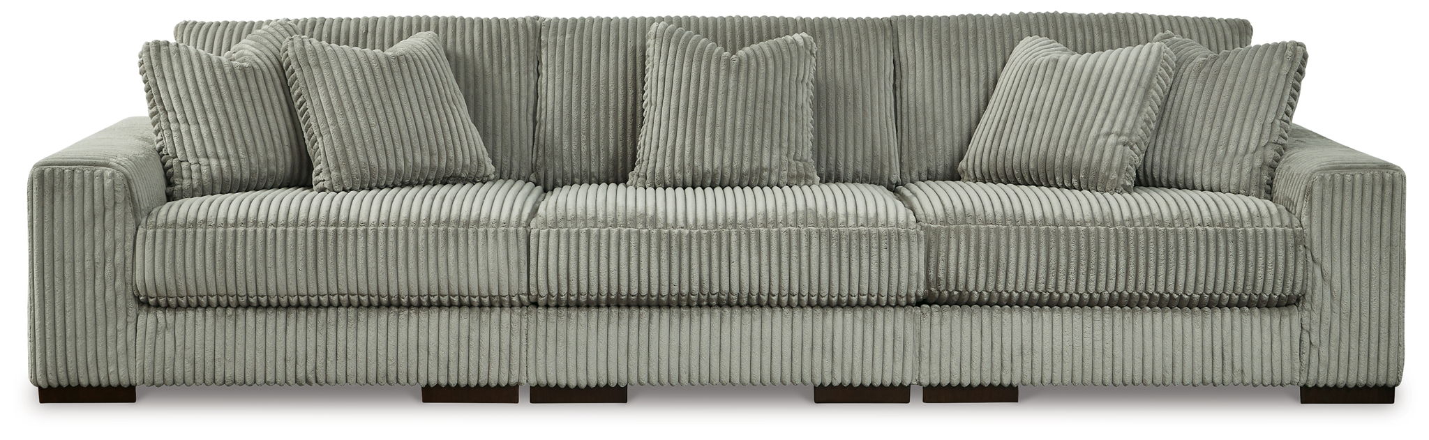 Lindyn - 3-Piece Sectional Sofa - Fog