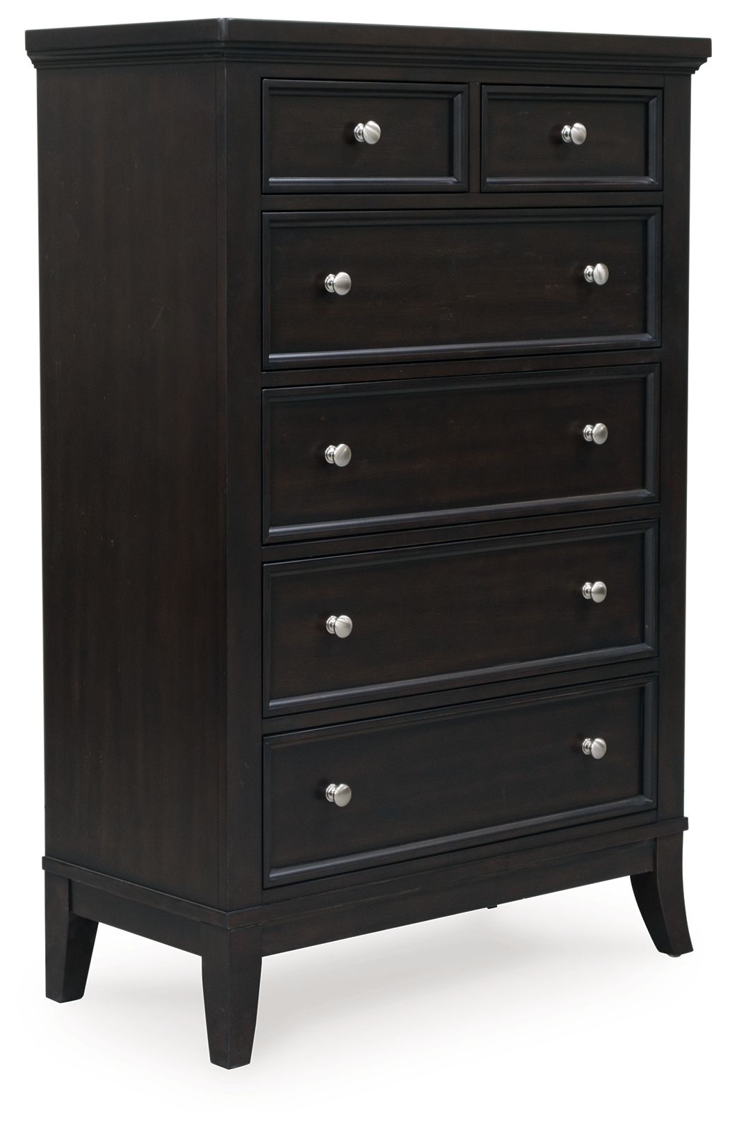 Bambori - Six Drawer Chest - Dark Brown