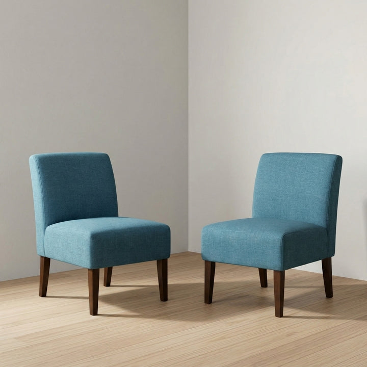 Arabella Set of 2 Blue Accent Chairs