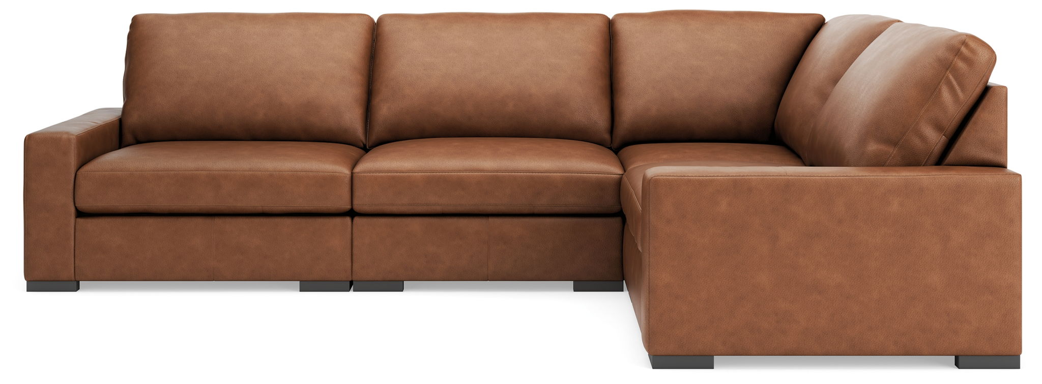Calden - 4-Piece Sectional - Caramel