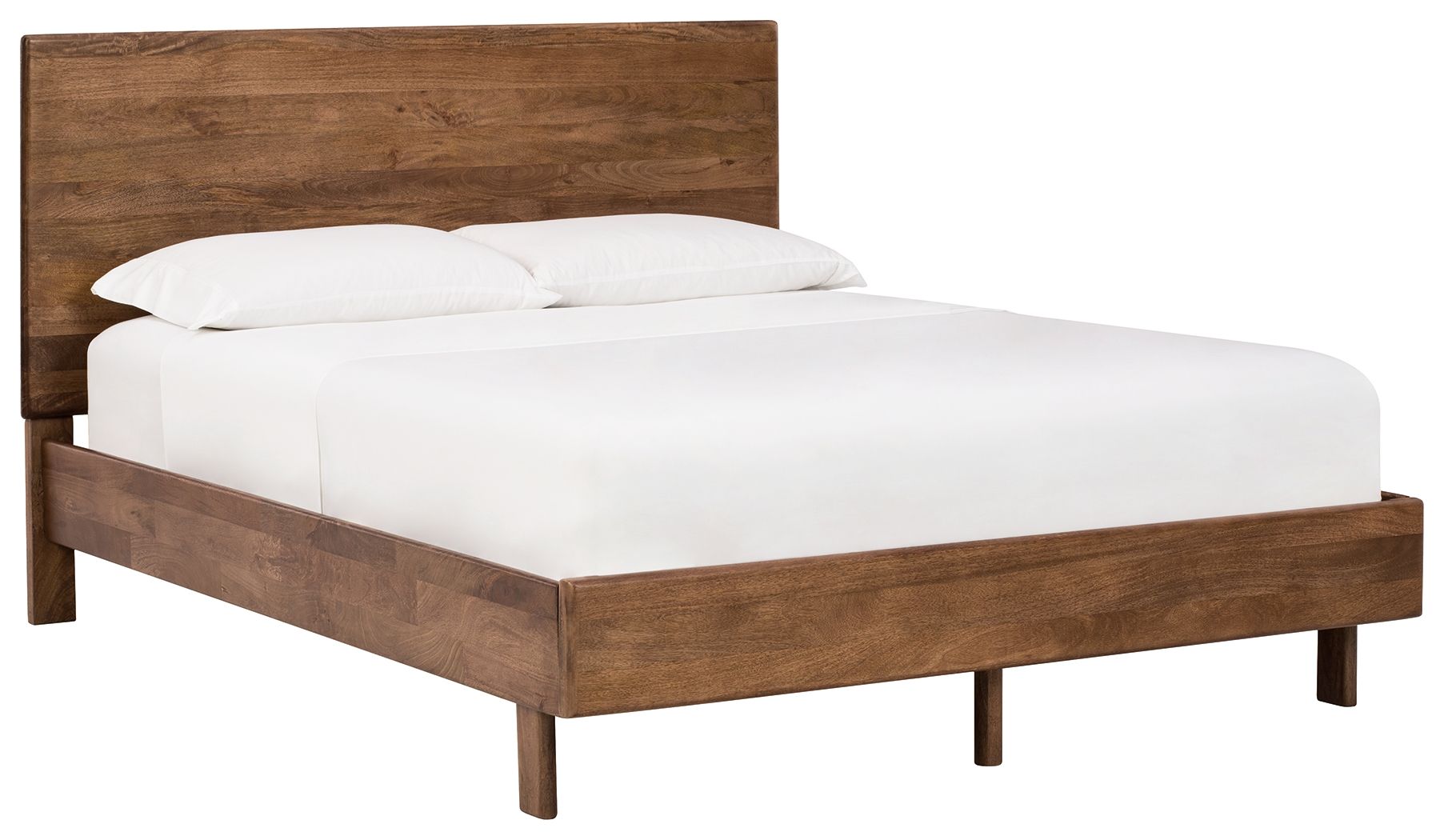 Isanti - California King Panel Bed - Light Brown