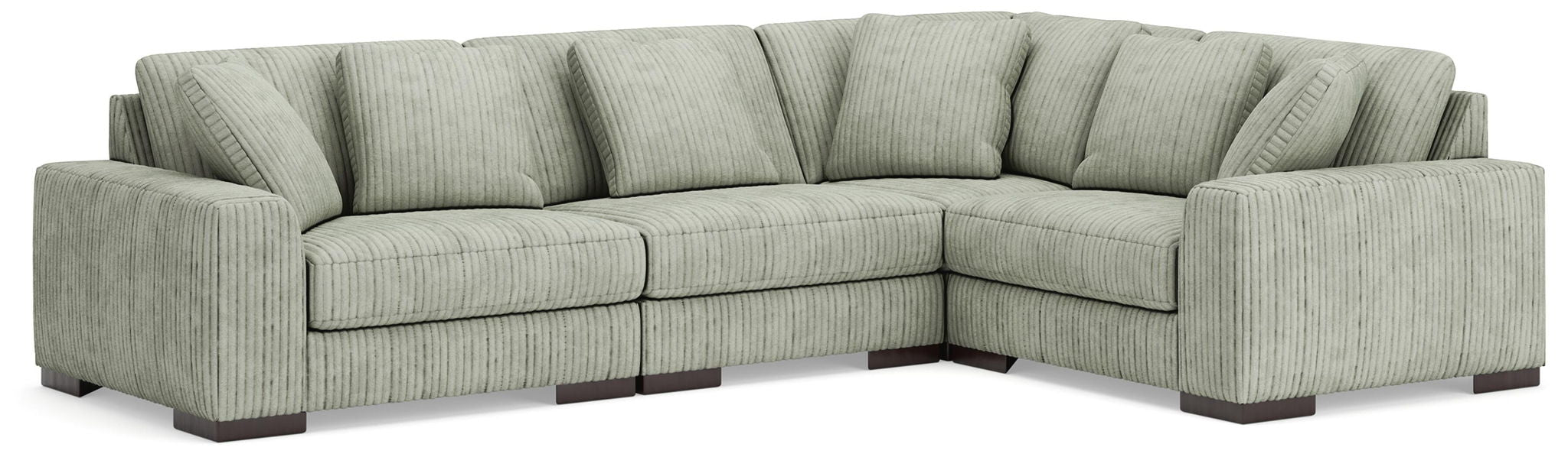 Lindyn - 4-Piece Sectional - Fog