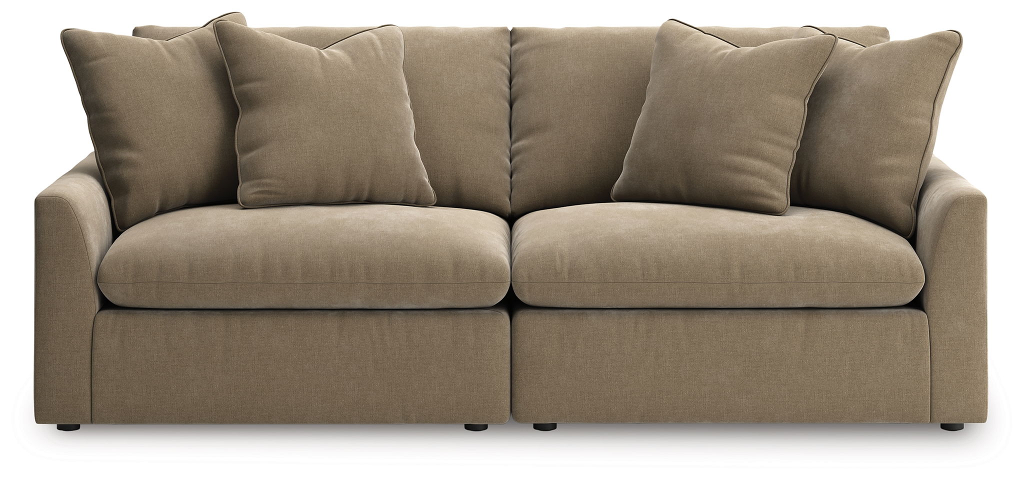Whitehaven - 2-Piece Sectional Loveseat - Sable