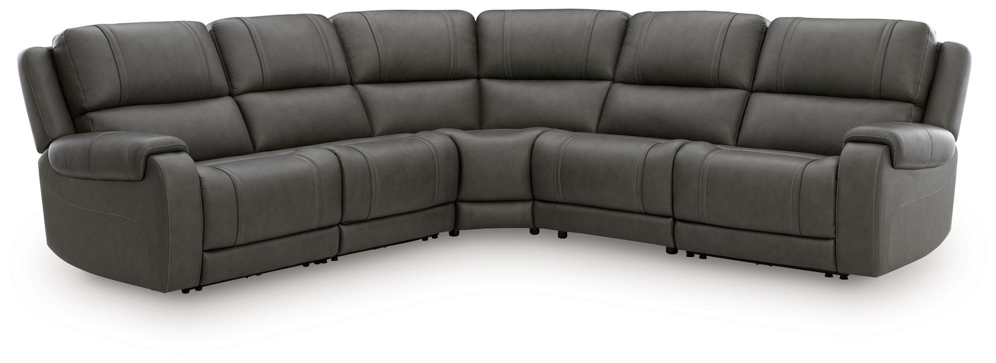 5Z-Harrenhurst - 5-Piece Power Reclining Sectional - Anchor