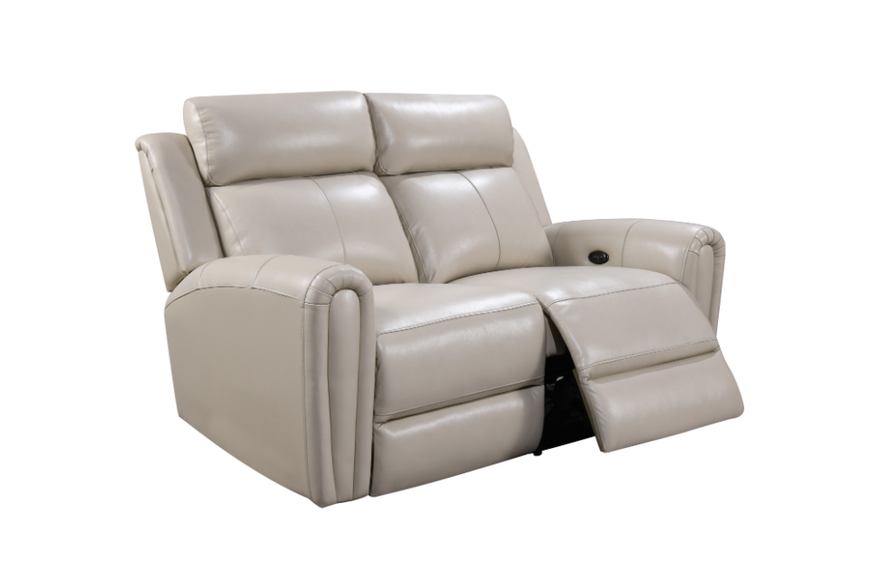 Jonathan Cream Power Reclining Loveseat