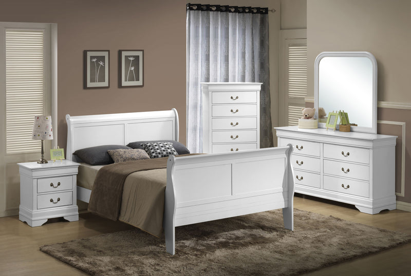 Lifestyle - Dresser and Mirror - White
