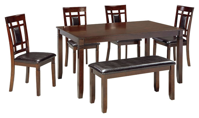 Bennox Table 4 Side Chairs & Bench