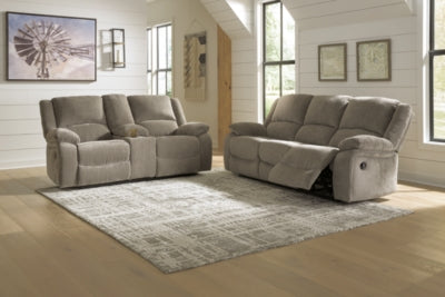 Draycoll - Reclining Sofa, Reclining Loveseat & Rocker Recliner - Pewter