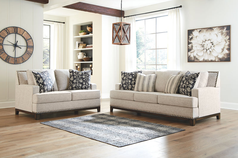 Ballina - Sofa & Loveseat - Linen