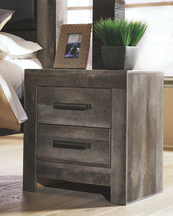 Wynnlow Gray 2-Drawer Night Stand