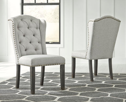 Jeanette - Side Chair - Grey
