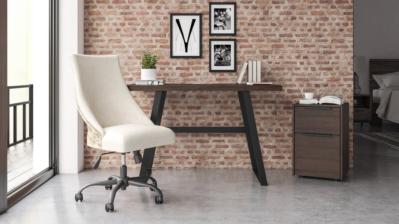 Camiburg - Home Office Small Desk - Warm Brown