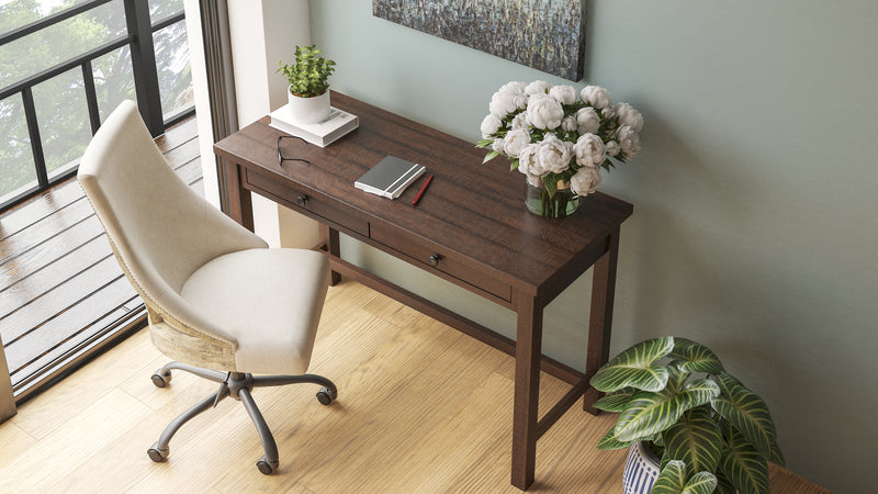 Camiburg - Home Office Desk - Warm Brown