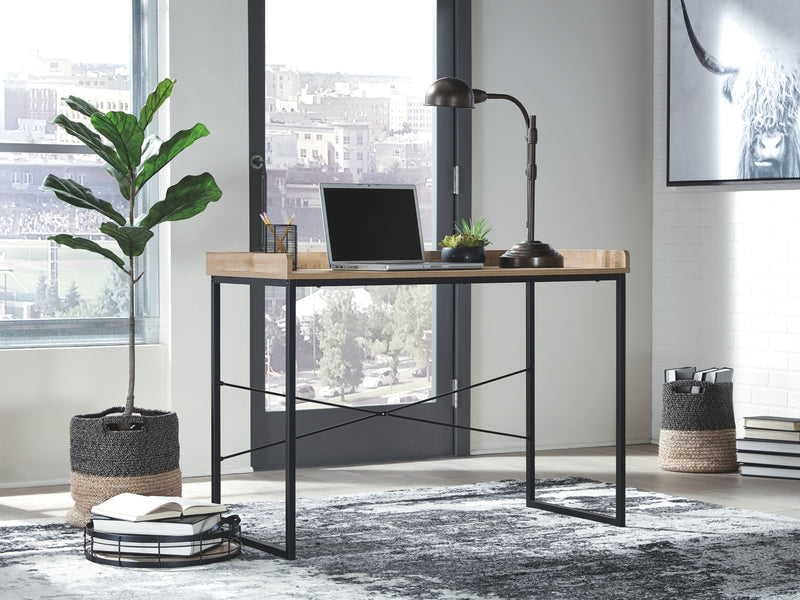 Gerdanet -  Home Office Desk - Light Brown
