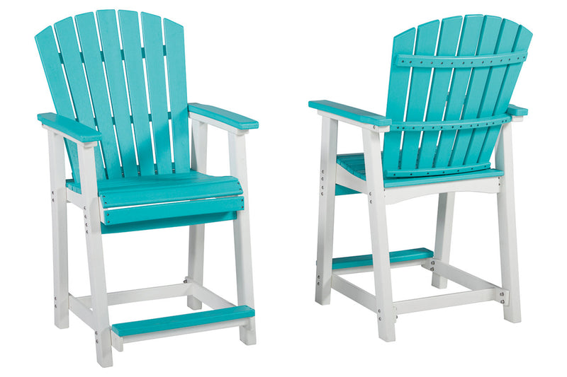 Eisely Outdoor Counter Height Bar Stool