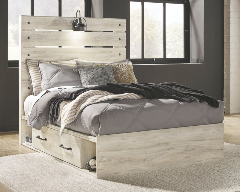 Cambek Full Bed with Two Under-Bed Storage