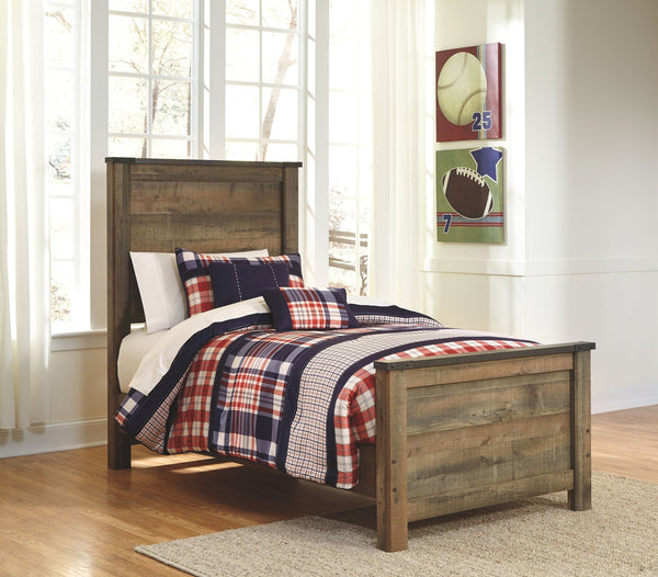 Trinell Twin Bed - Brown