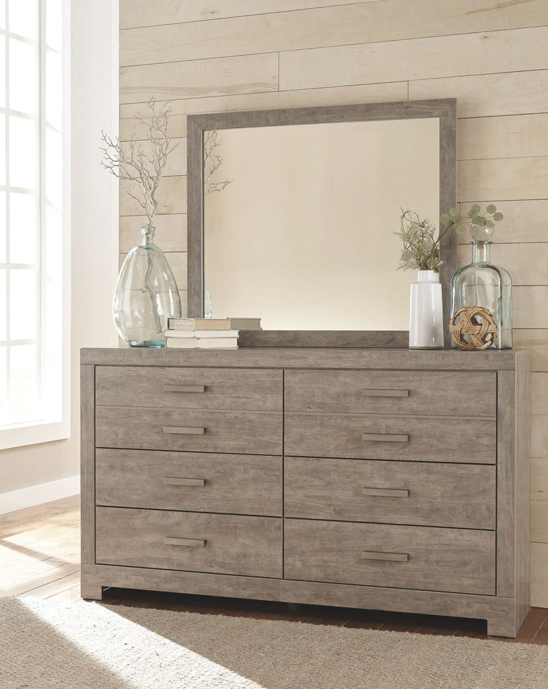 Culverbach - Dresser and Mirror - Gray
