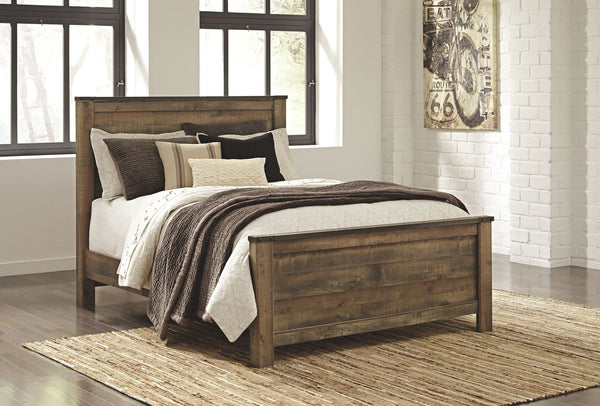 Trinell Queen Panel Bed - Brown