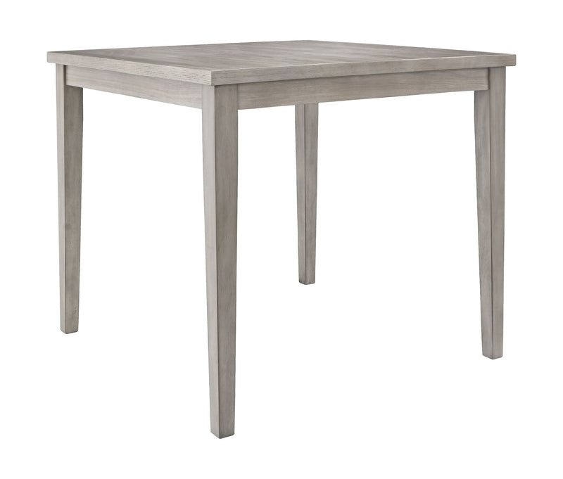 Parellen - Gray - Square DRM Counter Table