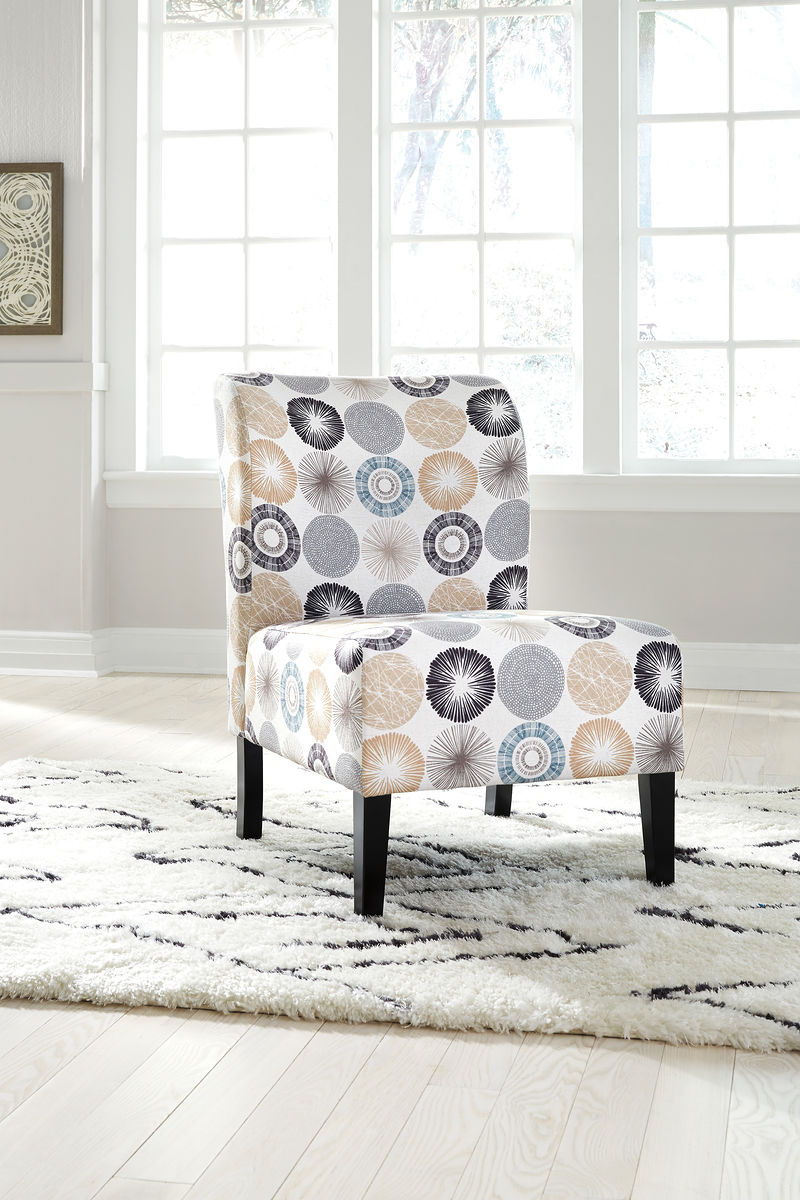 Triptis- Gray/Tan Accent Chair - Ashley shop at  Regency Furniture