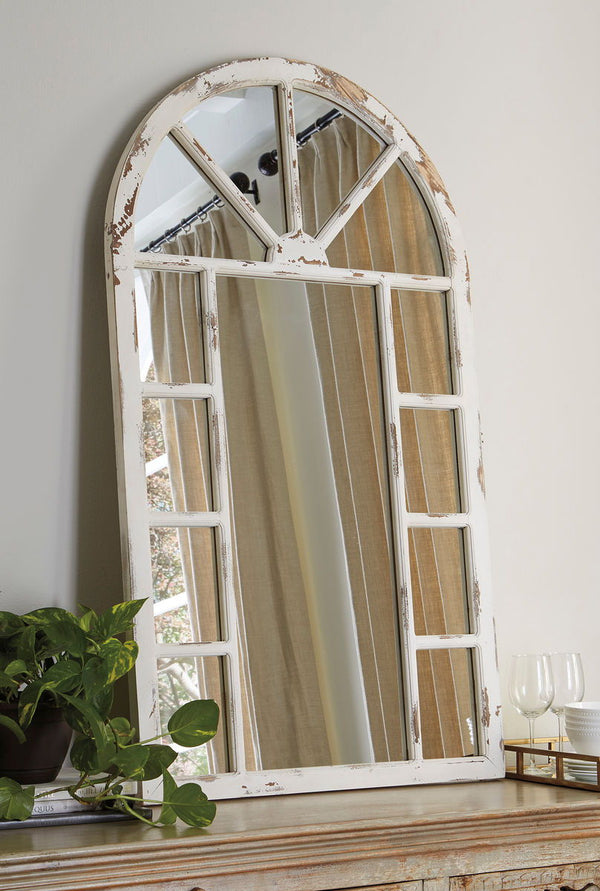 Divakar Antique White Accent Mirror - Ashley shop at  Regency Furniture