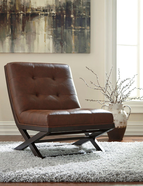 Sidewinder Brown Accent Chair - Ashley shop at  Regency Furniture