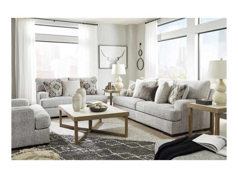 Mercado - Sofa, Loveseat & Chair and a Half - Gray