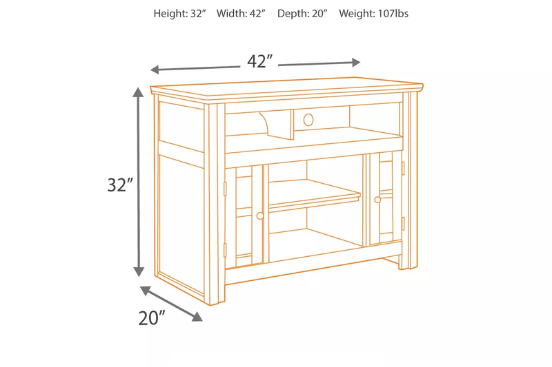 Harpan Small TV Stand